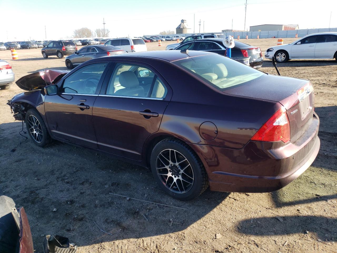 2011 Ford Fusion VIN 3FAHP0JAXBR185771 Copart auction photo, front end damage thumbnail 2