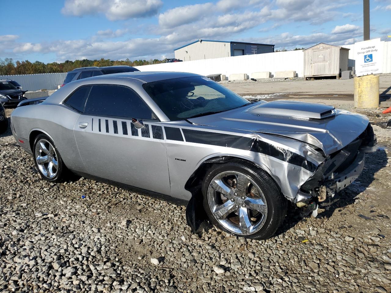 2014 Dodge Challenger VIN 2C3CDYBT1EH253388 Copart auction photo, front end damage thumbnail 4