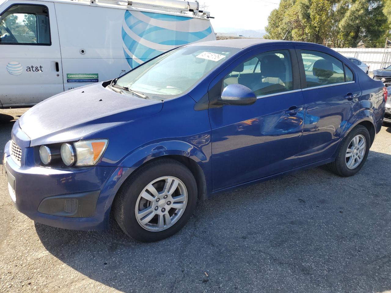 2014 Chevrolet Sonic VIN 1G1JC5SG6E4221128 - Copart auction photo