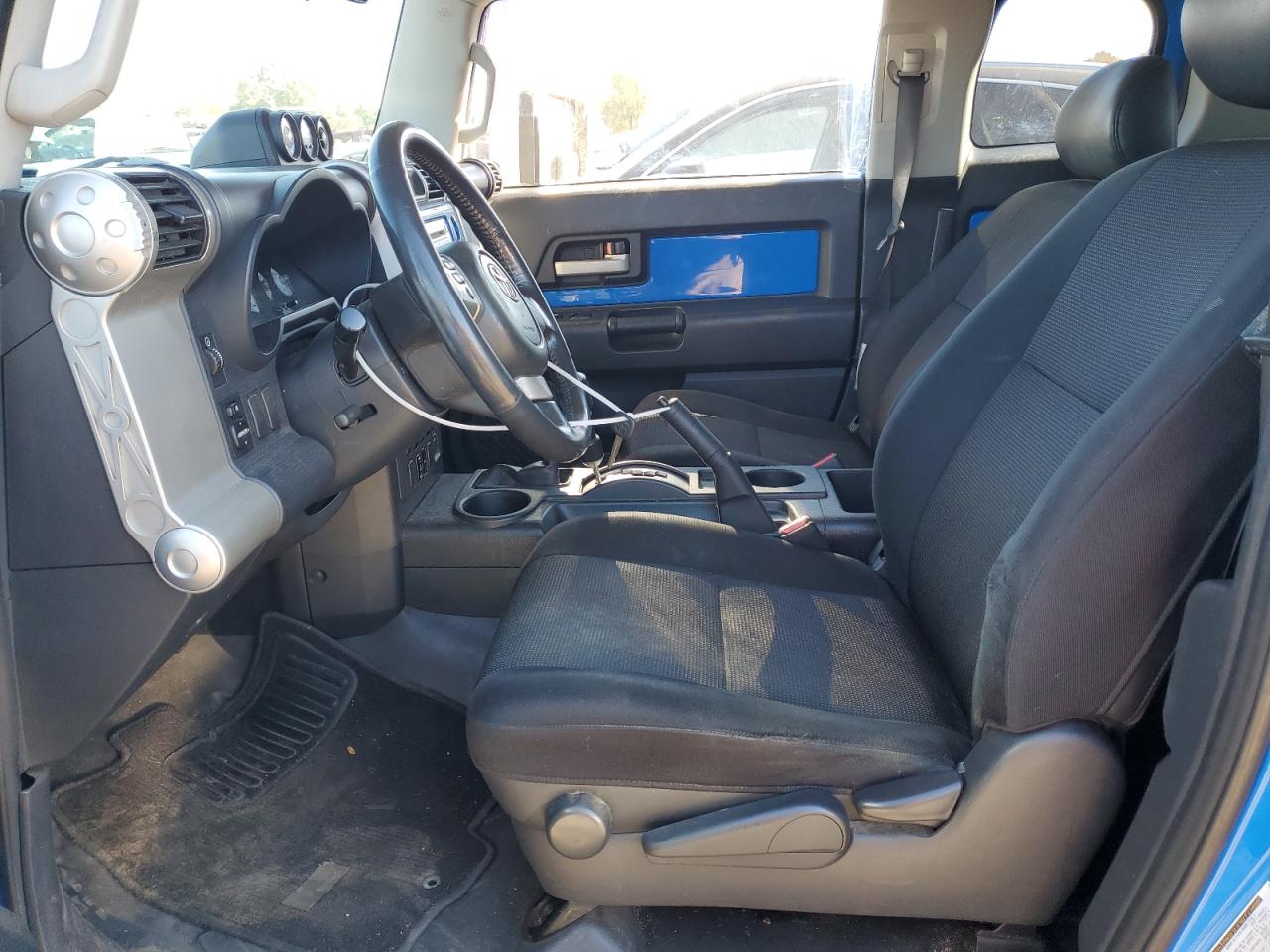 2007 Toyota FJ Cruiser VIN JTEBU11FX70022521 Copart auction photo, side damage thumbnail 7