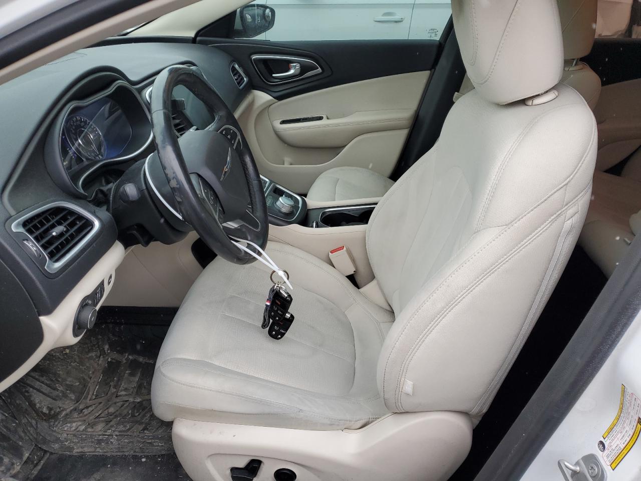 2015 Chrysler 200 VIN 1C3CCCABXFN726289 Copart auction photo, side damage thumbnail 7