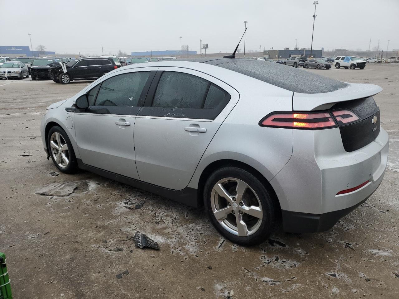 2012 Chevrolet Volt VIN 1G1RB6E42CU116600 Copart auction photo, undercarriage damage thumbnail 2