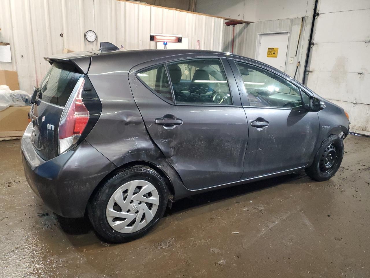 2016 Toyota Prius VIN JTDKDTB30G1128569 Copart auction photo, all over damage thumbnail 3