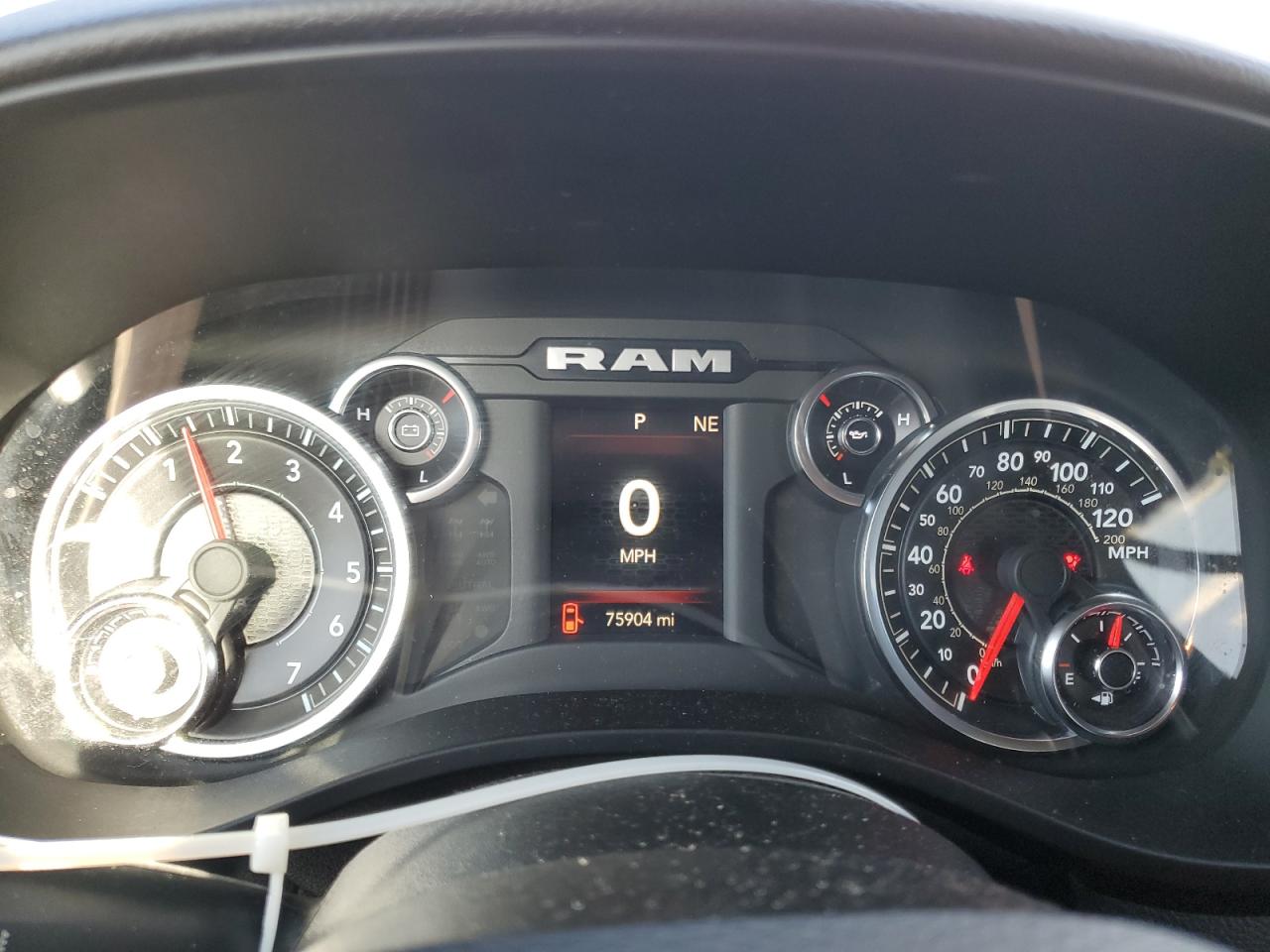 2021 RAM 1500 VIN 1C6RREBG9MN647419 Copart auction photo, rear end / front end damage thumbnail 9