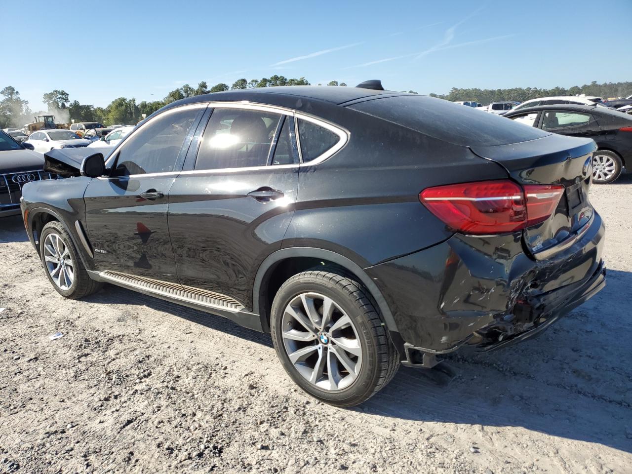 2015 BMW X6 VIN 5UXKU2C59F0F95473 Copart auction photo, front end / rear end damage thumbnail 2