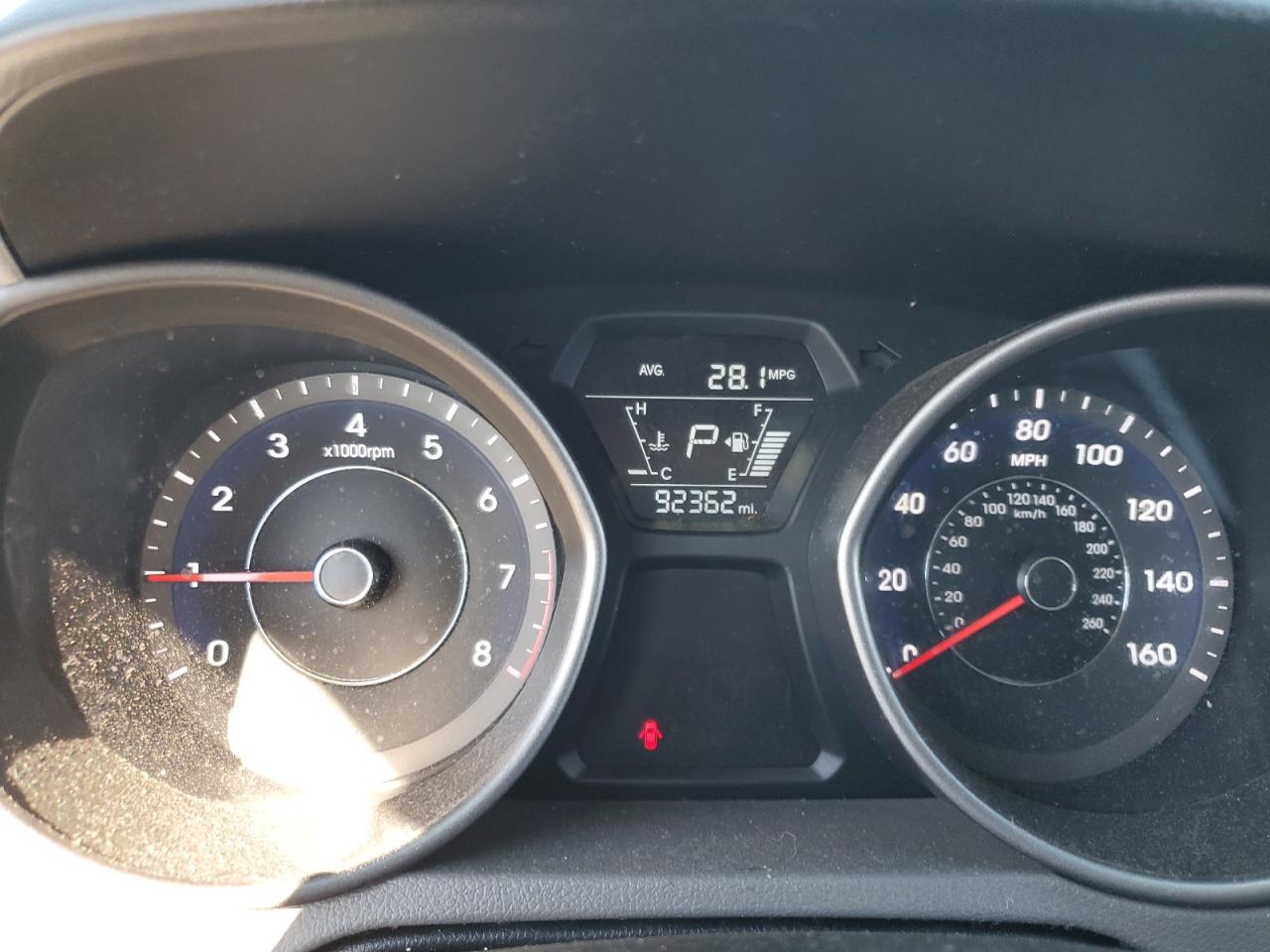 2014 Hyundai Elantra VIN 5NPDH4AE5EH490733 Copart auction photo, front end damage thumbnail 9