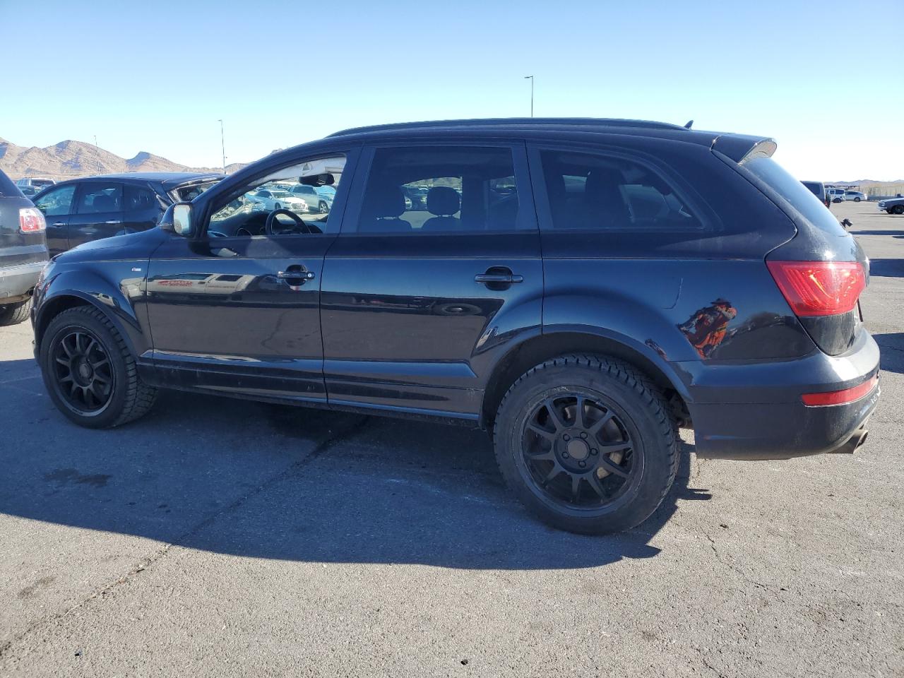 2014 Audi Q7 VIN WA1WMAFE9ED017347 Copart auction photo, mechanical damage thumbnail 2