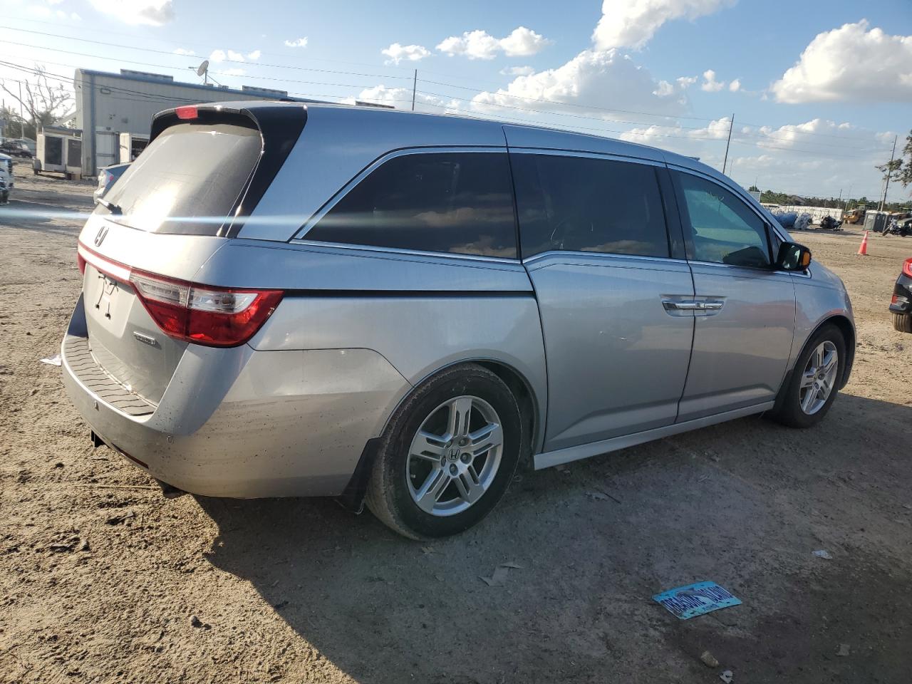 2012 Honda Odyssey VIN 5FNRL5H91CB050992 Copart auction photo, water/flood damage thumbnail 3