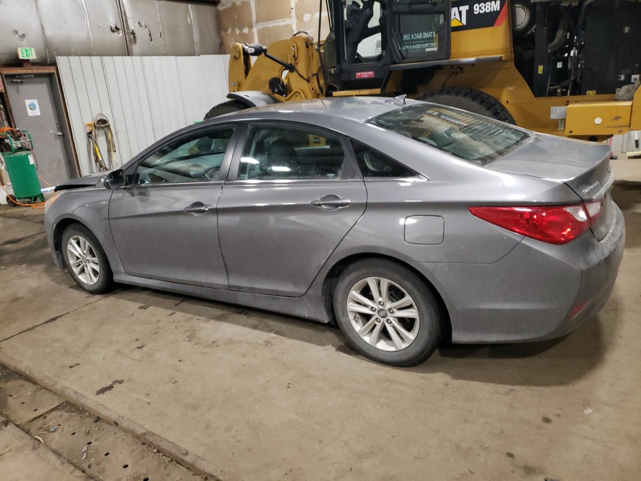 2014 Hyundai Sonata VIN 5NPEB4AC5EH916568 Copart auction photo, all over / front end damage thumbnail 2
