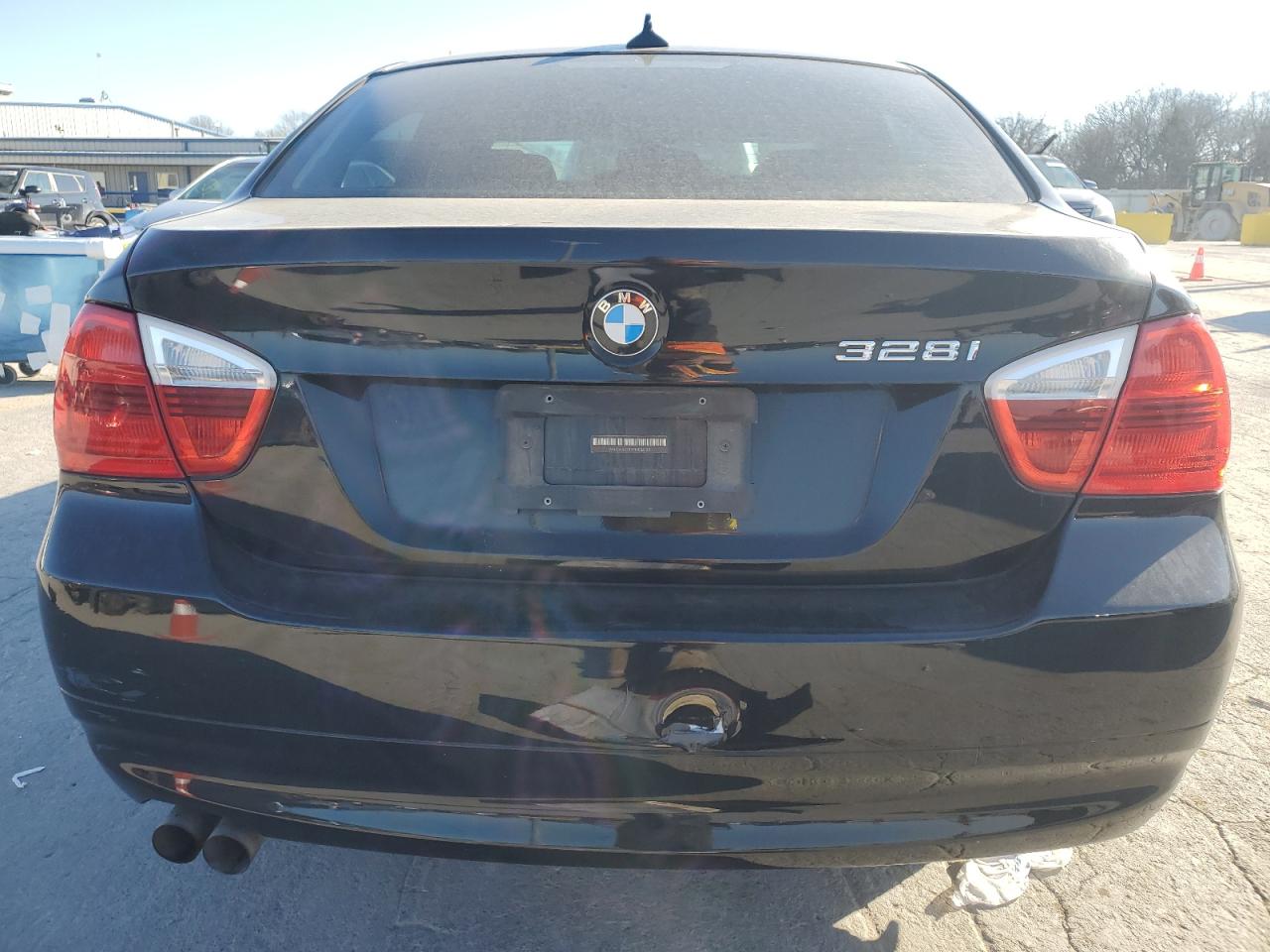 2007 BMW 3er VIN WBAVA37597NE26188 Copart auction photo, side damage thumbnail 6