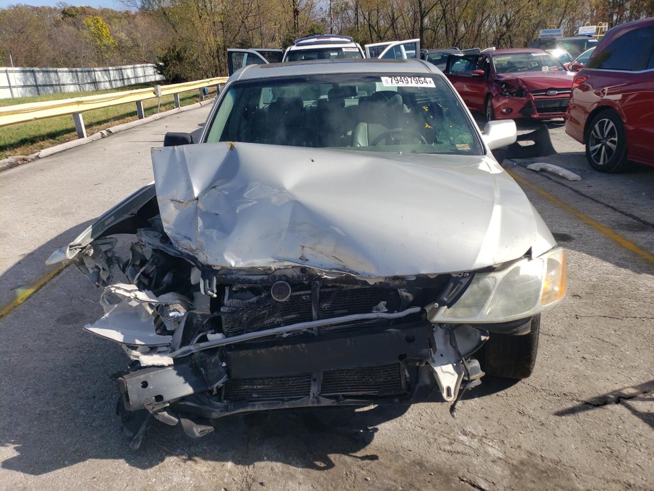 2002 Toyota Avalon VIN 4T1BF28B72U198821 Copart auction photo, front end / rear end damage thumbnail 5