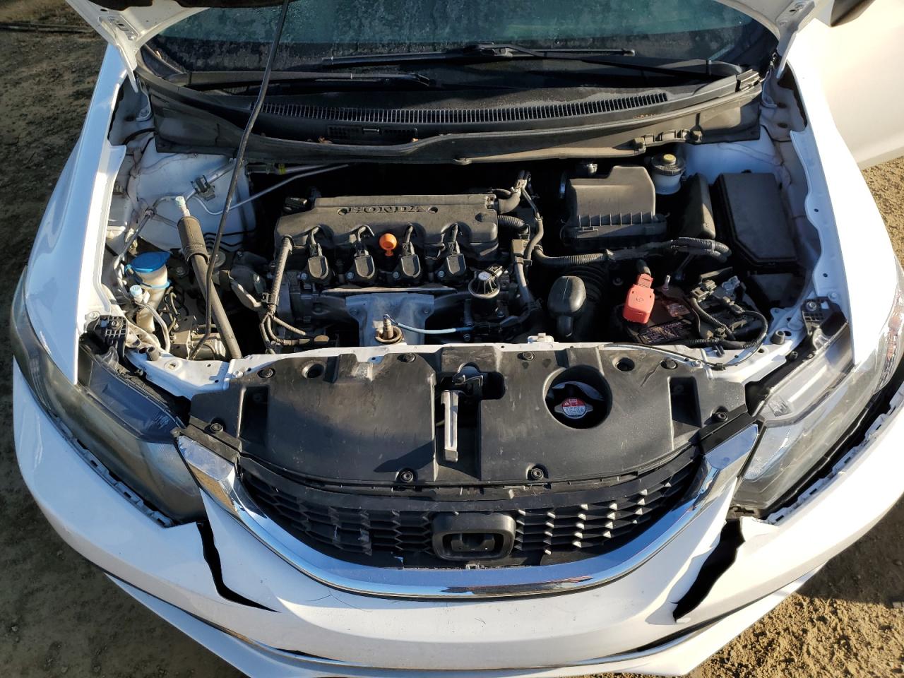 2015 Honda Civic VIN 19XFB2F71FE075889 Copart auction photo, front end damage thumbnail 13