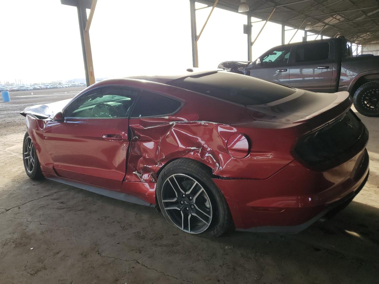 2020 Ford Mustang VIN 1FA6P8TH2L5129991 Copart auction photo, all over damage thumbnail 2