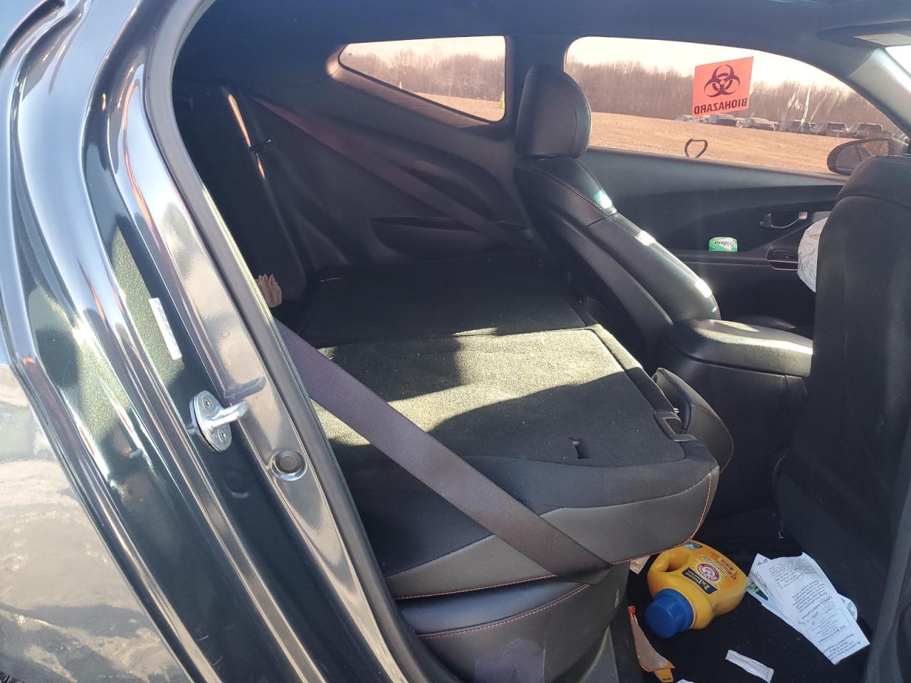 2019 Hyundai Veloster VIN KMHTG6AF6KU012126 Copart auction photo, front end damage thumbnail 10
