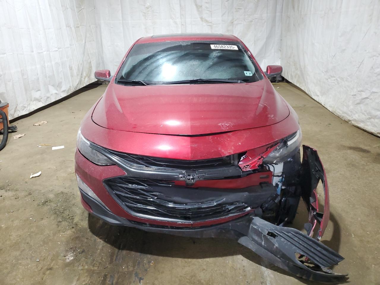 2022 Chevrolet Malibu VIN 1G1ZD5ST4NF174814 Copart auction photo, front end damage thumbnail 5