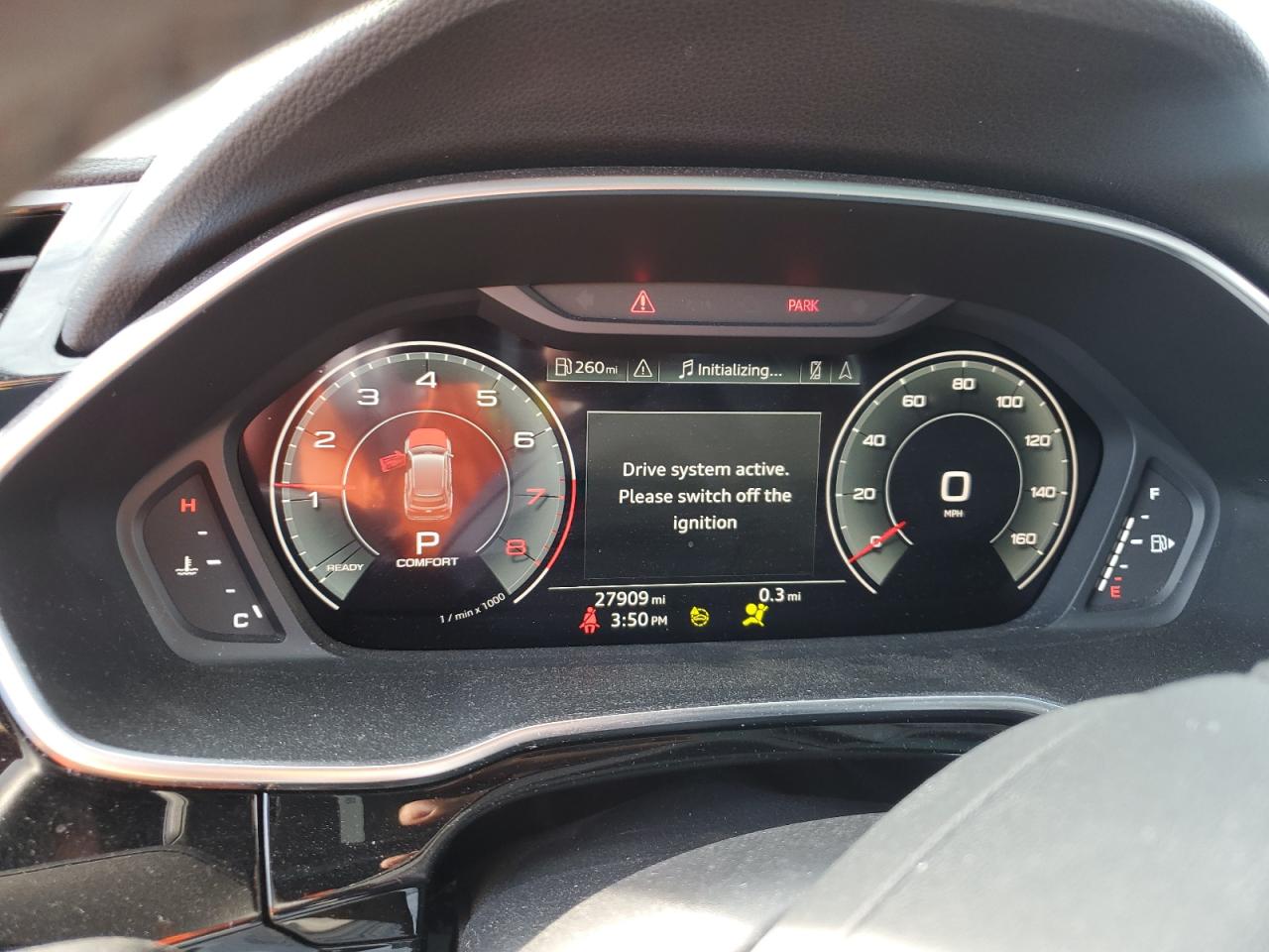 2022 Audi Q3 VIN WA1EECF30N1033957 Copart auction photo, all over damage thumbnail 9