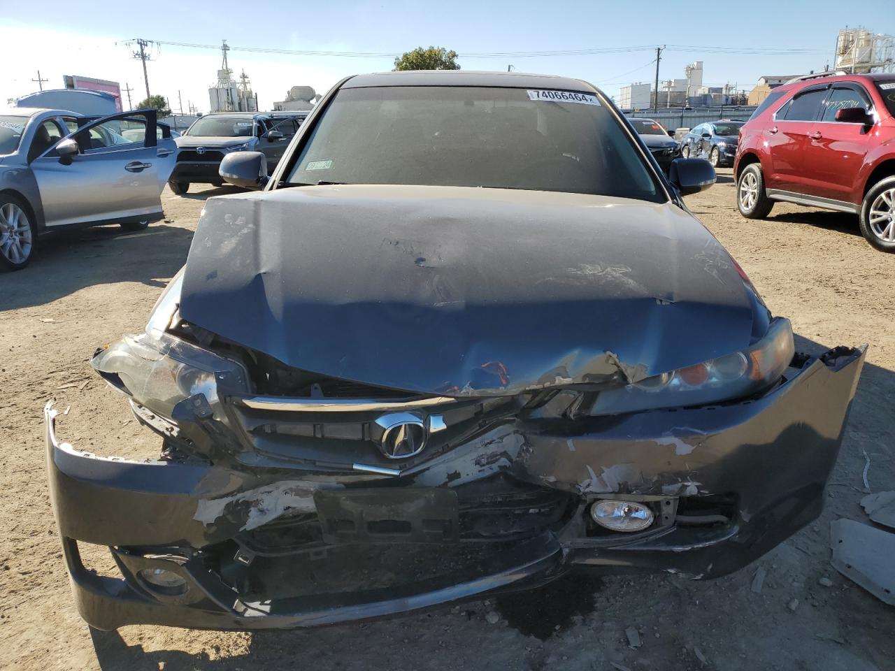 2008 Acura TSX VIN JH4CL96868C017030 Copart auction photo, front end / minor dent/scratches damage thumbnail 5