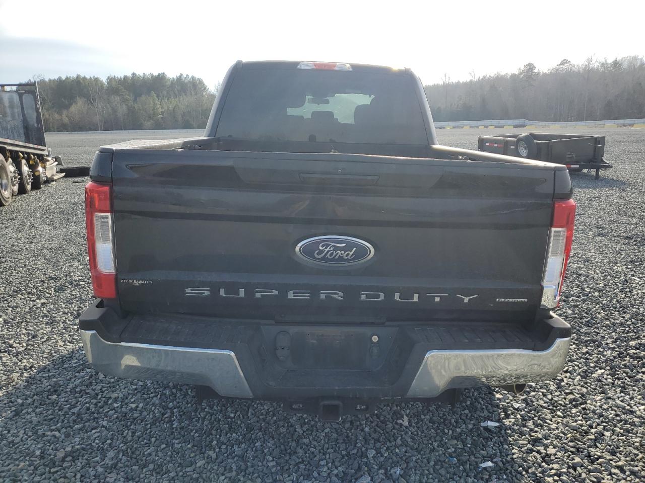 2017 Ford F250 VIN 1FT7W2B64HEF19559 Copart auction photo, all over damage thumbnail 6