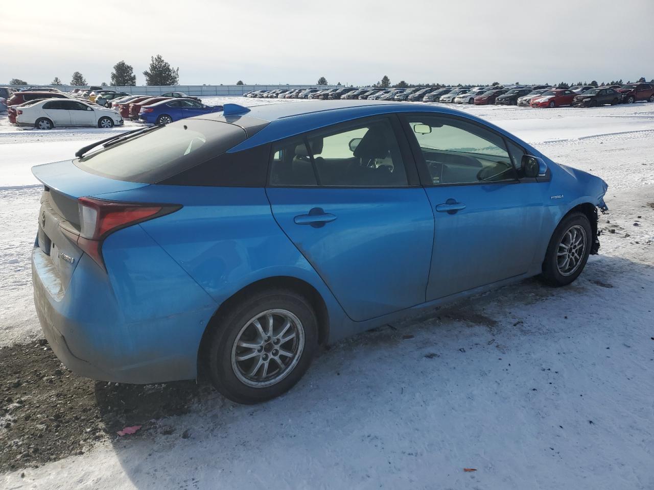 2019 Toyota Prius VIN JTDL9RFU8K3007099 Copart auction photo, front end damage thumbnail 3