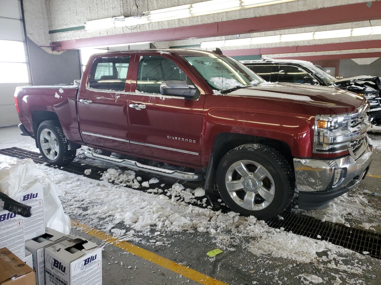 2016 Chevrolet Silverado VIN 3GCUKSEC4GG317750 Copart auction photo, rear end damage thumbnail 4