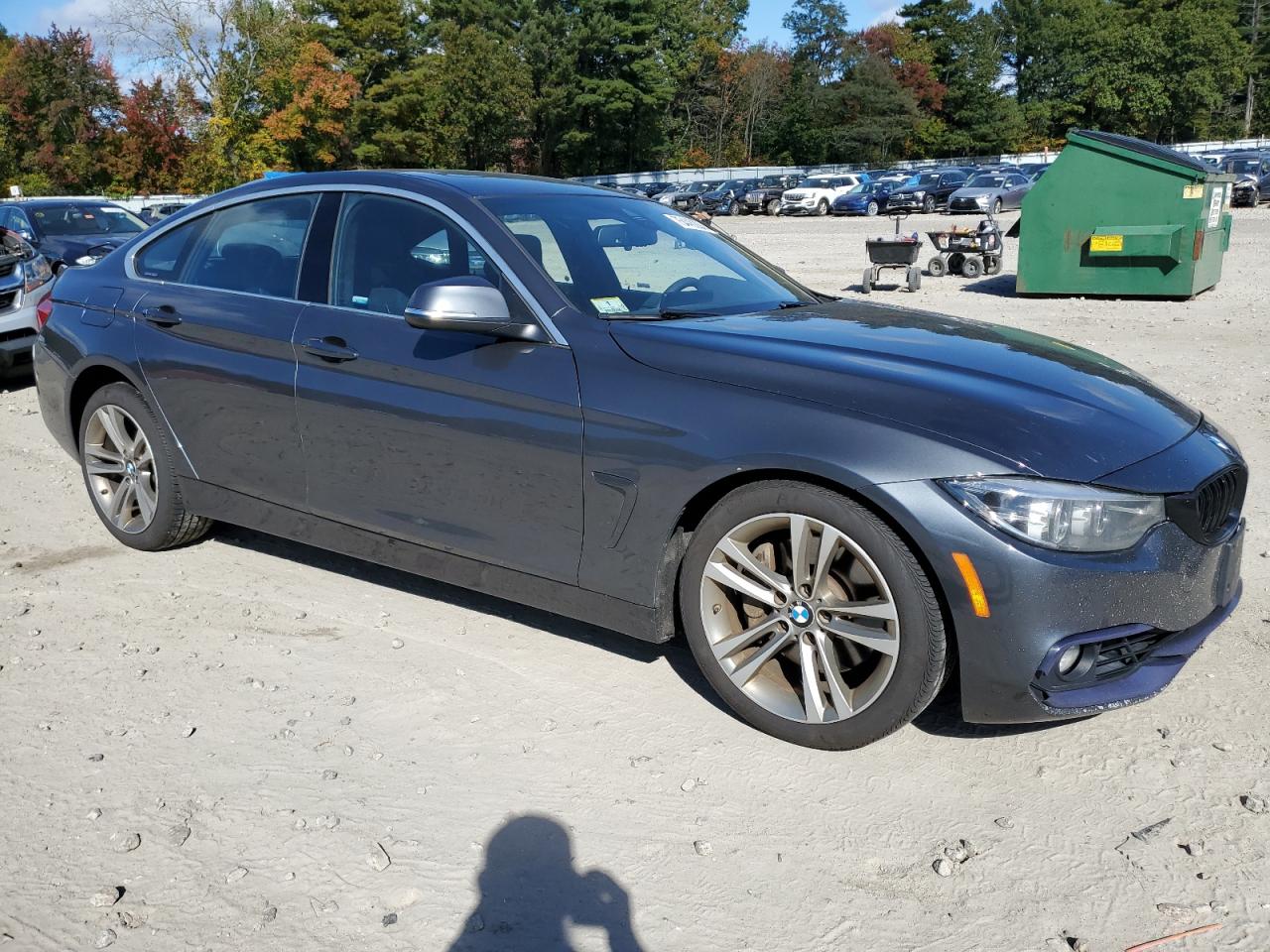 2018 BMW 4er VIN WBA4J7C52JBH14085 Copart auction photo, front end damage thumbnail 4