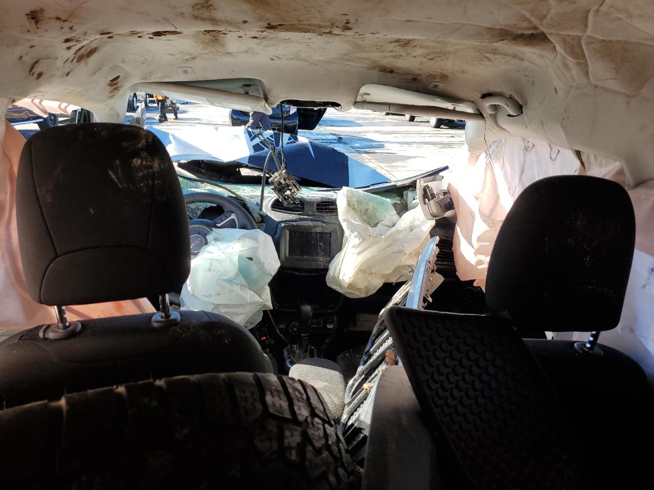 2018 Jeep Renegade VIN ZACCJBAB5JPH53153 Copart auction photo, rollover damage thumbnail 8