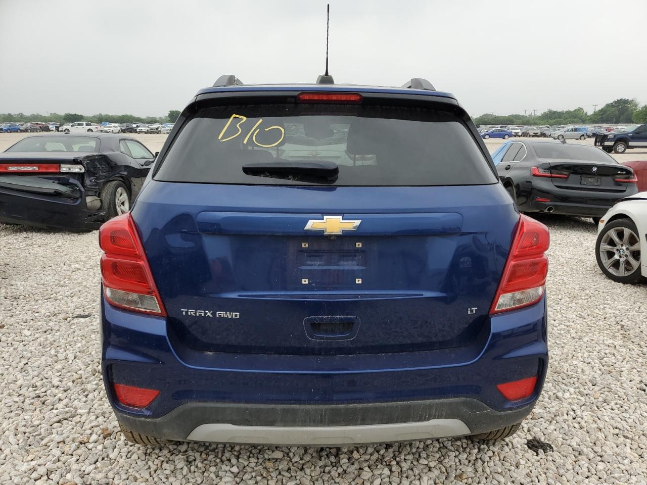 2017 Chevrolet Trax VIN 3GNCJPSBXHL191580 Copart auction photo, all over / rollover damage thumbnail 6