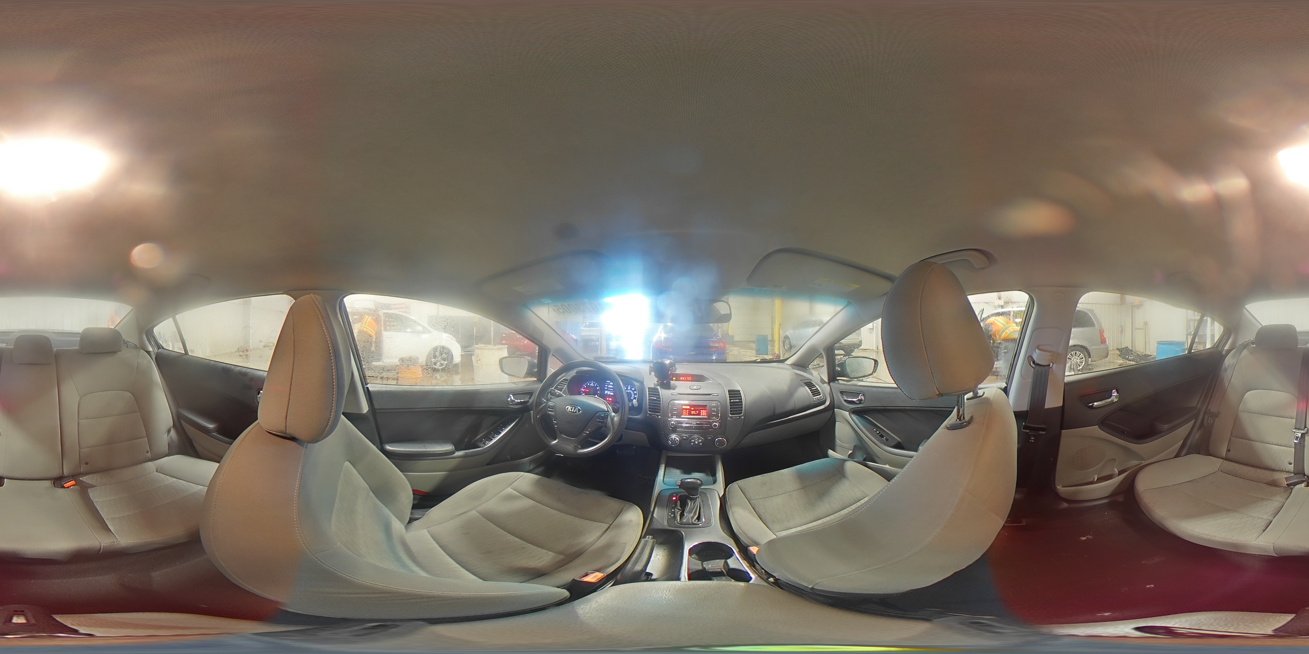 2015 KIA Forte VIN KNAFK4A65F5433840 Copart auction photo, rear end damage thumbnail 14