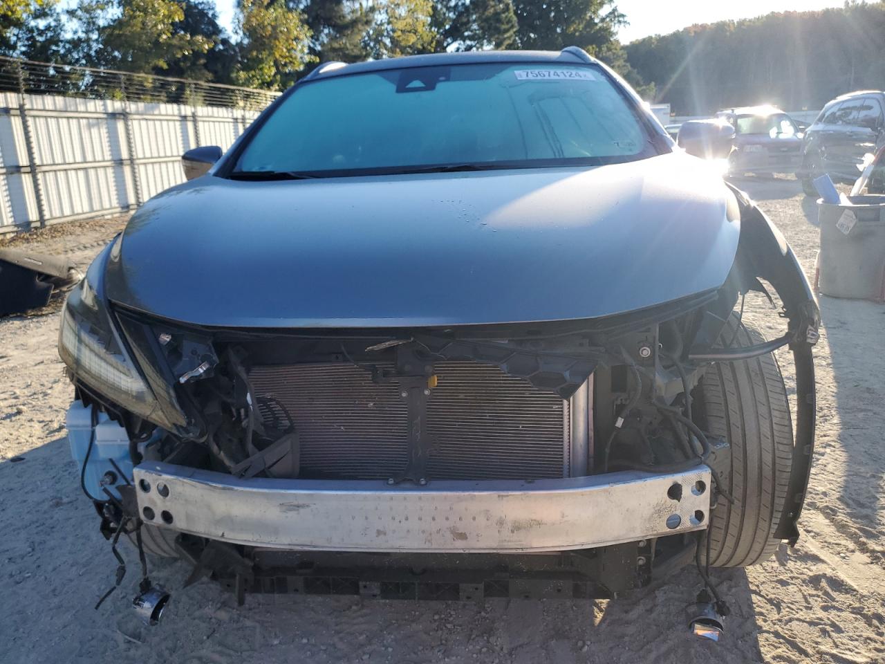 2021 Nissan Murano VIN 5N1AZ2BS9MC138687 Copart auction photo, front end / minor dent/scratches damage thumbnail 5