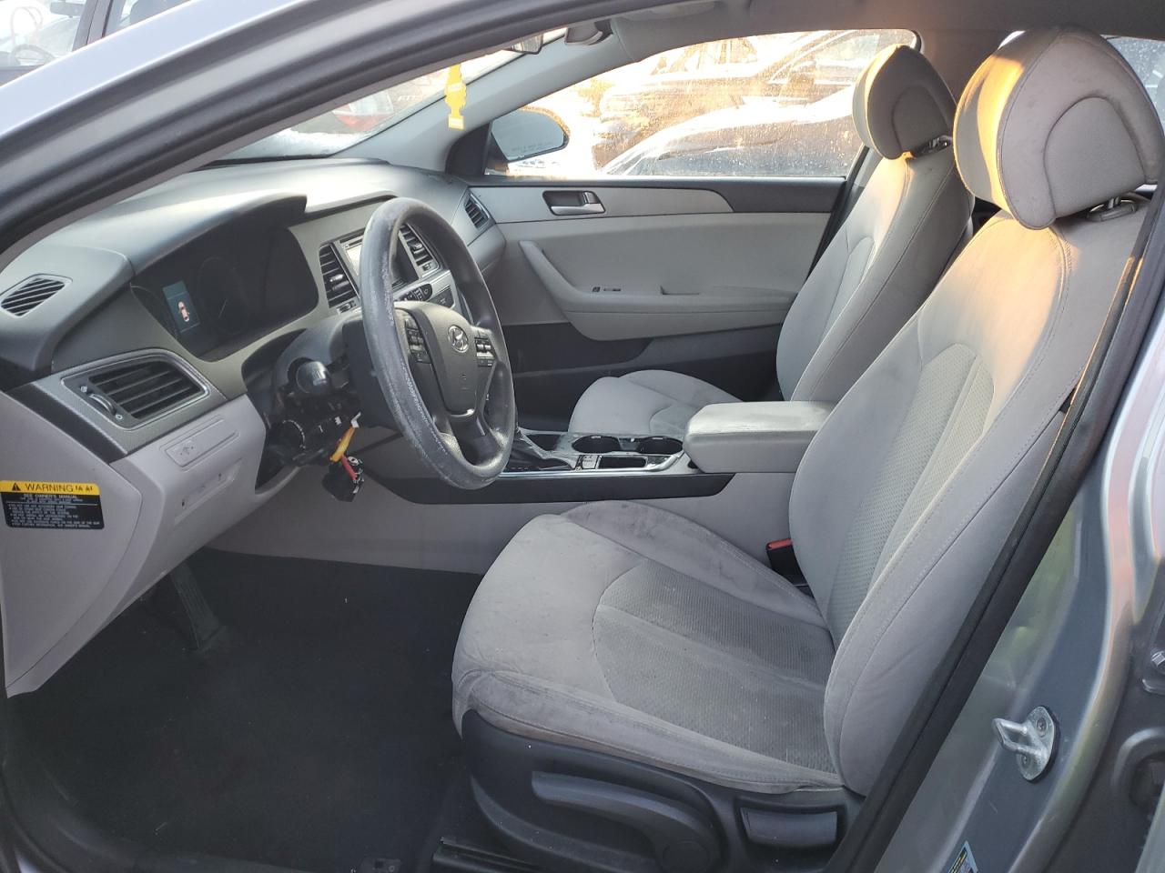 2015 Hyundai Sonata VIN 5NPE24AF8FH125947 Copart auction photo, vandalism damage thumbnail 7