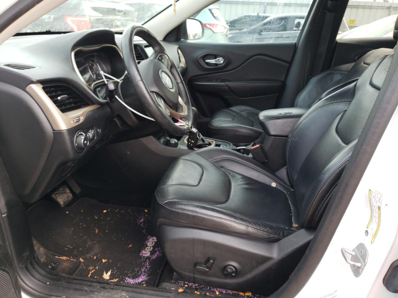 2014 Jeep Grand Cherokee VIN 1C4PJMDS1EW166207 Copart auction photo, front end / mechanical damage thumbnail 7