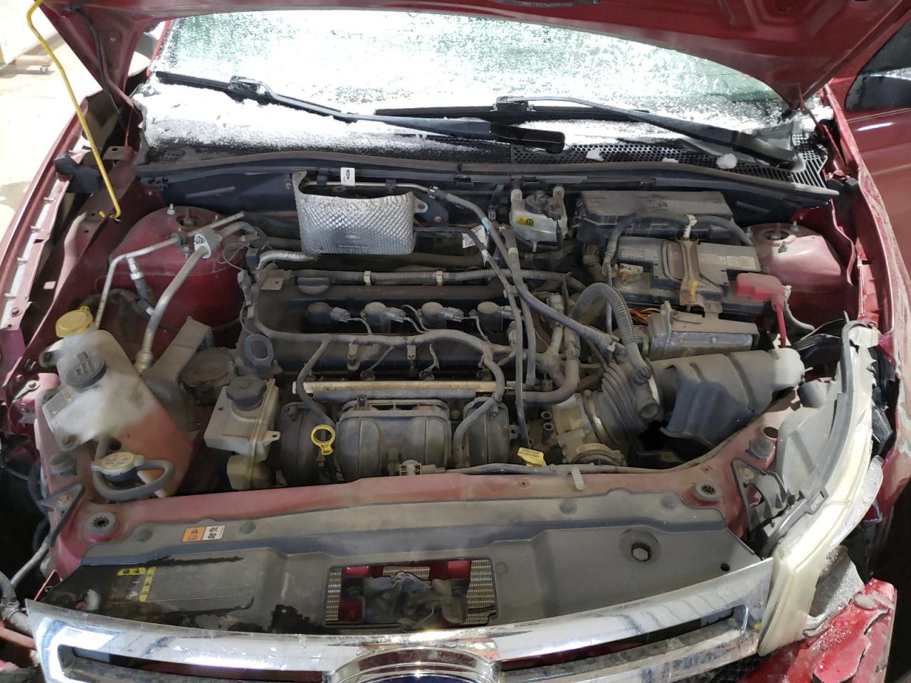 2009 Ford Focus VIN 1FAHP35N29W199315 Copart auction photo, front end / rear end damage thumbnail 11