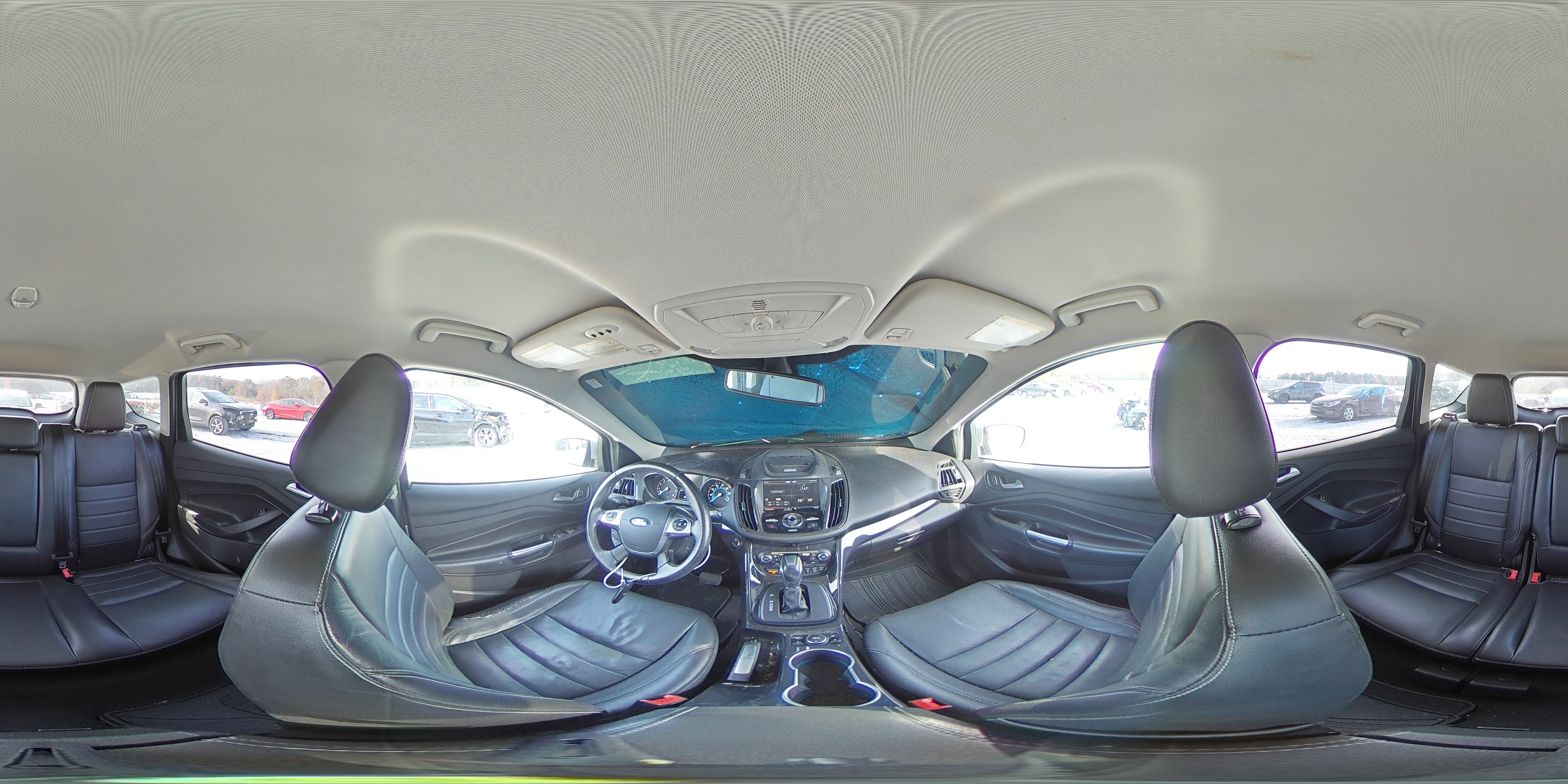 2015 Ford Escape VIN 1FMCU0JX2FUA90536 Copart auction photo, front end / mechanical damage thumbnail 14