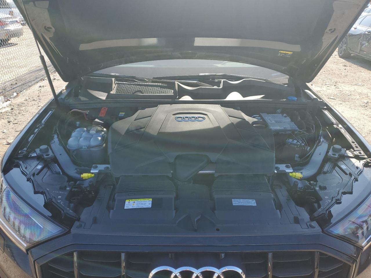 2021 Audi Q7 VIN WA1LXAF76MD023505 Copart auction photo, rear end / side damage thumbnail 12
