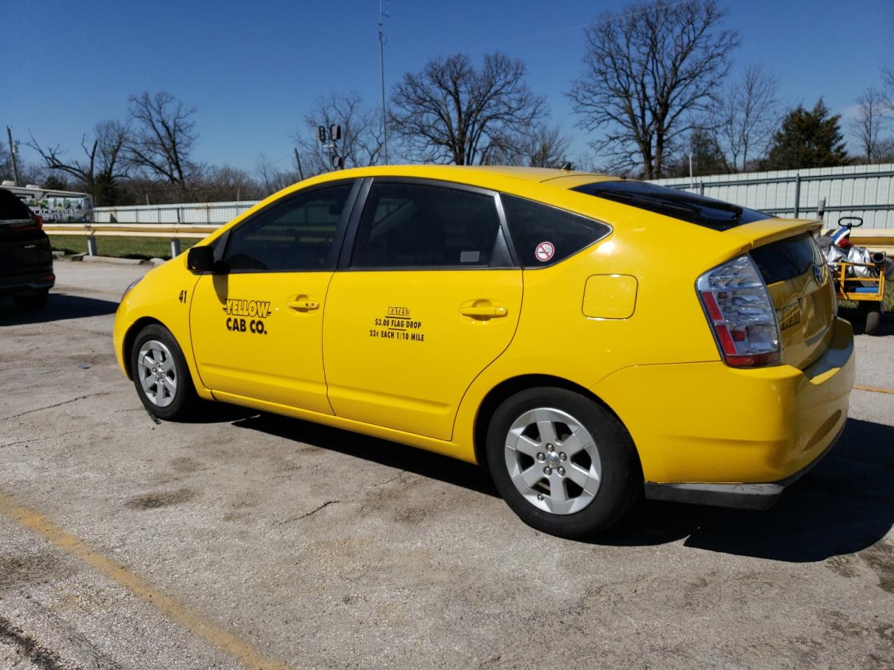 2007 Toyota Prius VIN JTDKB20U477692346 Copart auction photo, front end / hail damage thumbnail 2