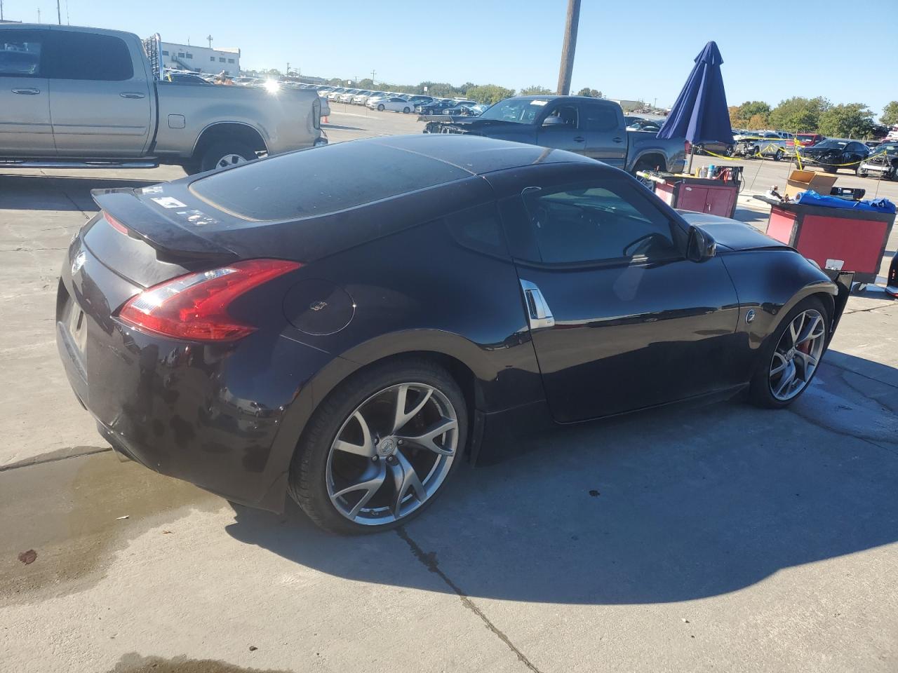 2014 Nissan 370Z VIN JN1AZ4EH9EM637214 Copart auction photo, front end damage thumbnail 3