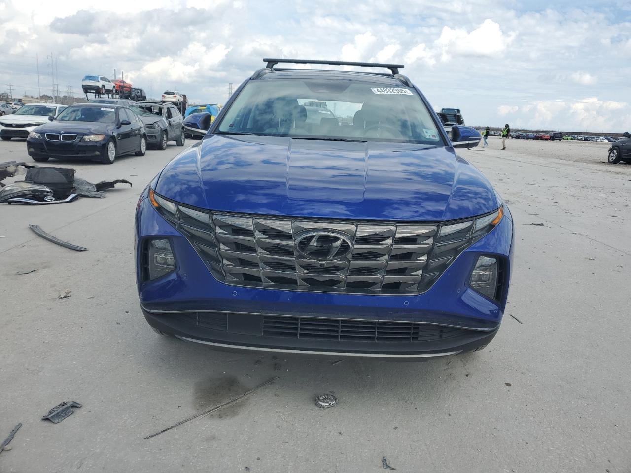 2023 Hyundai Tucson VIN 5NMJECAE7PH204922 Copart auction photo, rear end damage thumbnail 5