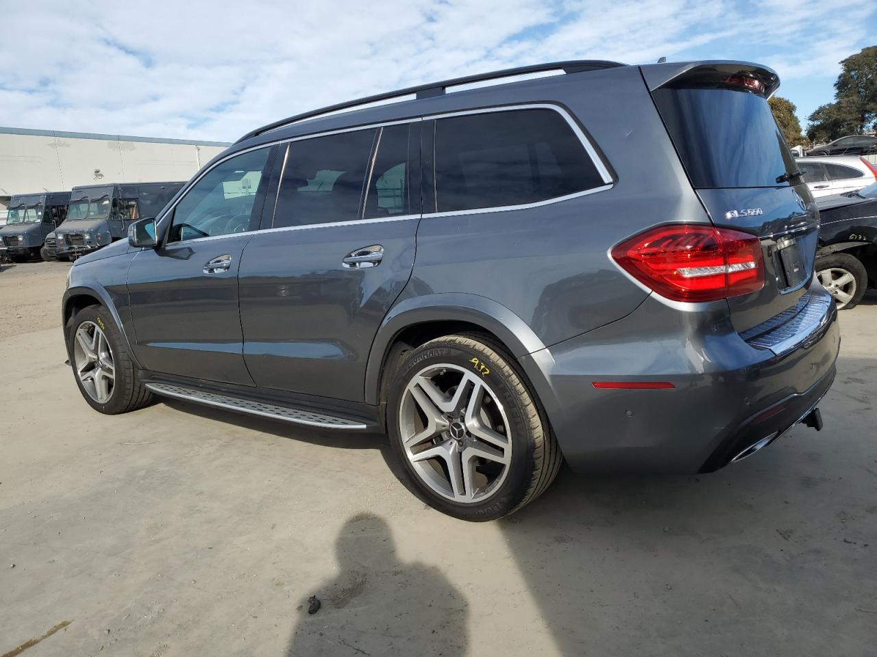2017 Mercedes-Benz GLS-klasse VIN 4JGDF7DE6HA860503 Copart auction photo, front end damage thumbnail 2