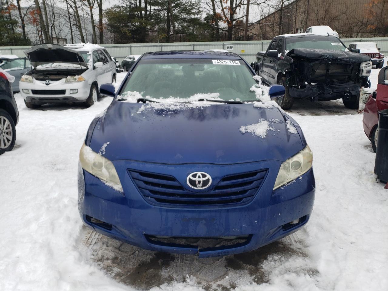 2007 Toyota Camry VIN 4T1BE46K67U064620 Copart auction photo, rear end / front end damage thumbnail 5