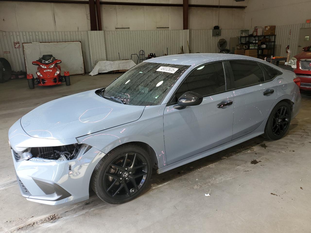 2022 Honda Civic VIN 2HGFE2F52NH533062