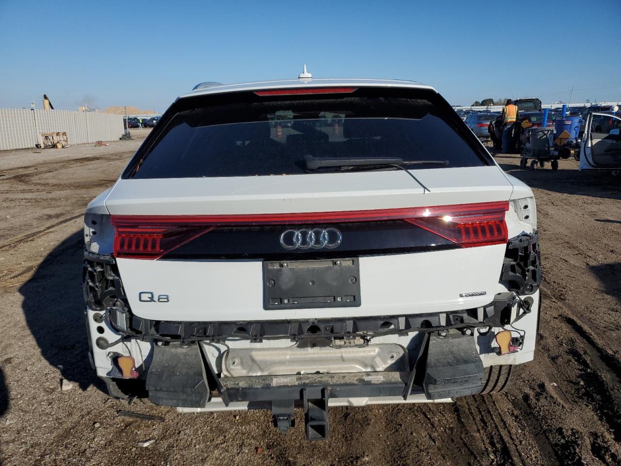 2019 Audi Q8 VIN WA1CVAF12KD015786 Copart auction photo, rear end / front end damage thumbnail 6