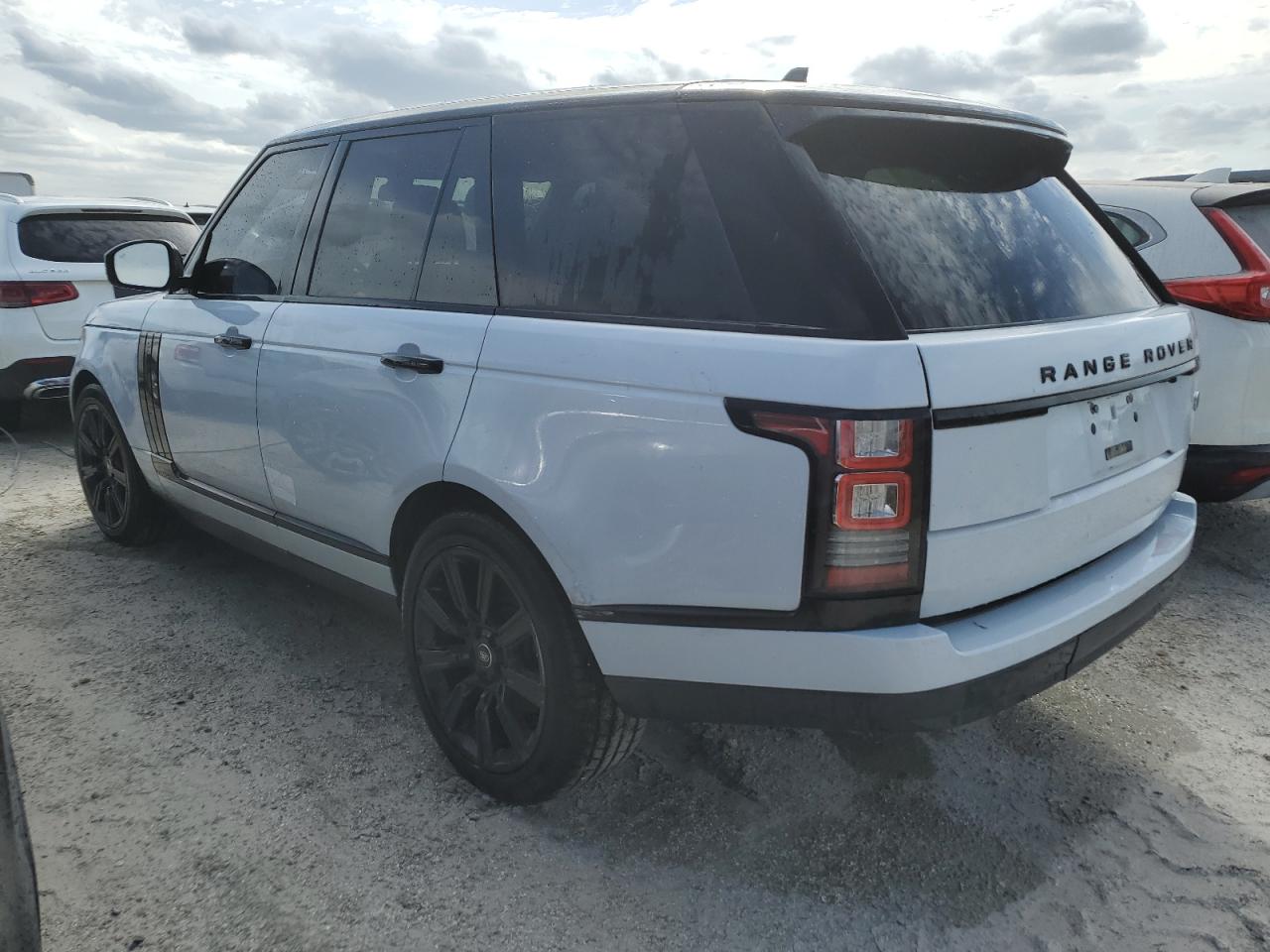 2016 Land Rover Range Rover VIN SALGS2KFXGA248730 Copart auction photo, water/flood damage thumbnail 2