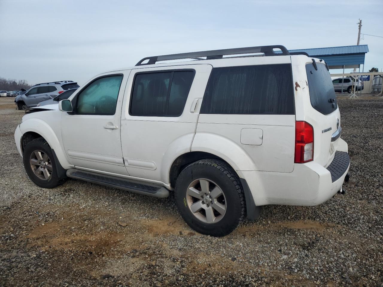 2008 Nissan Pathfinder VIN 5N1AR18BX8C643502 Copart auction photo, front end / side damage thumbnail 2