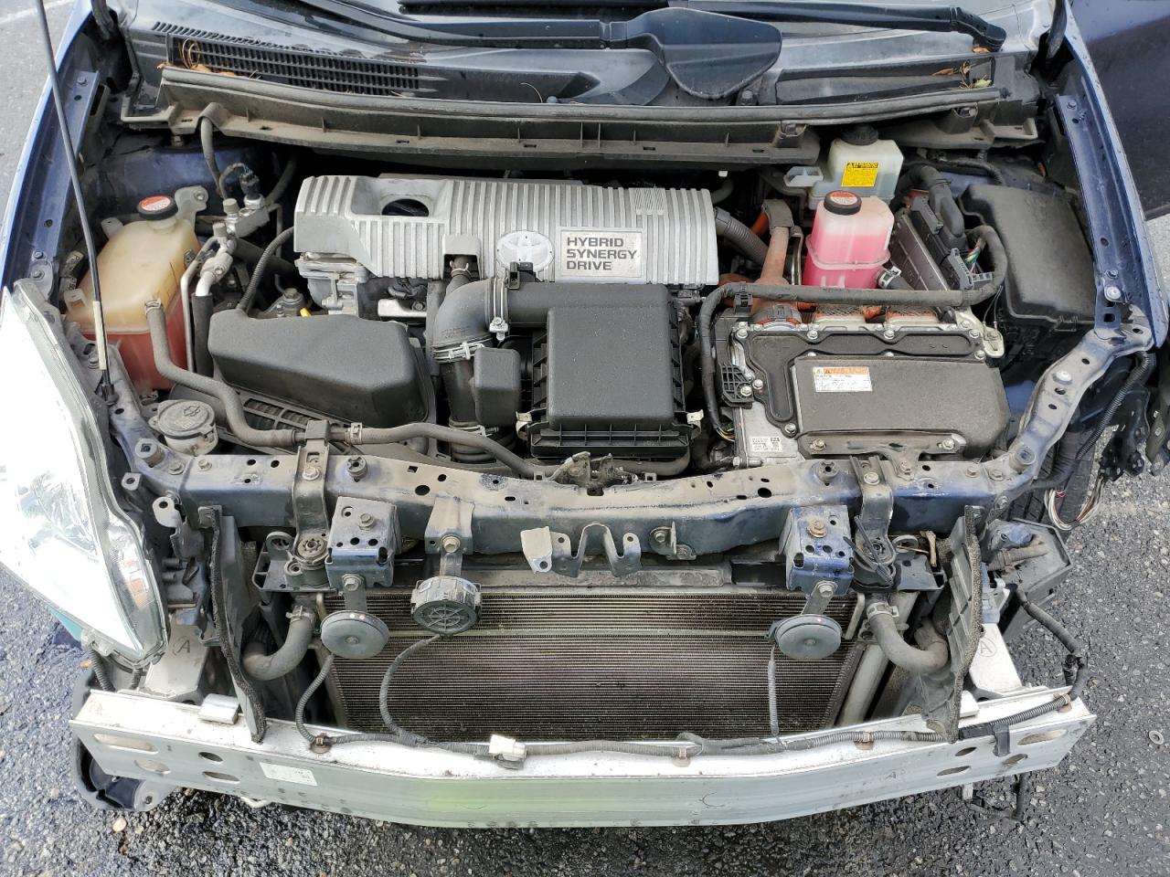 2015 Toyota Prius VIN JTDKN3DU2F1971934 Copart auction photo, front end damage thumbnail 12