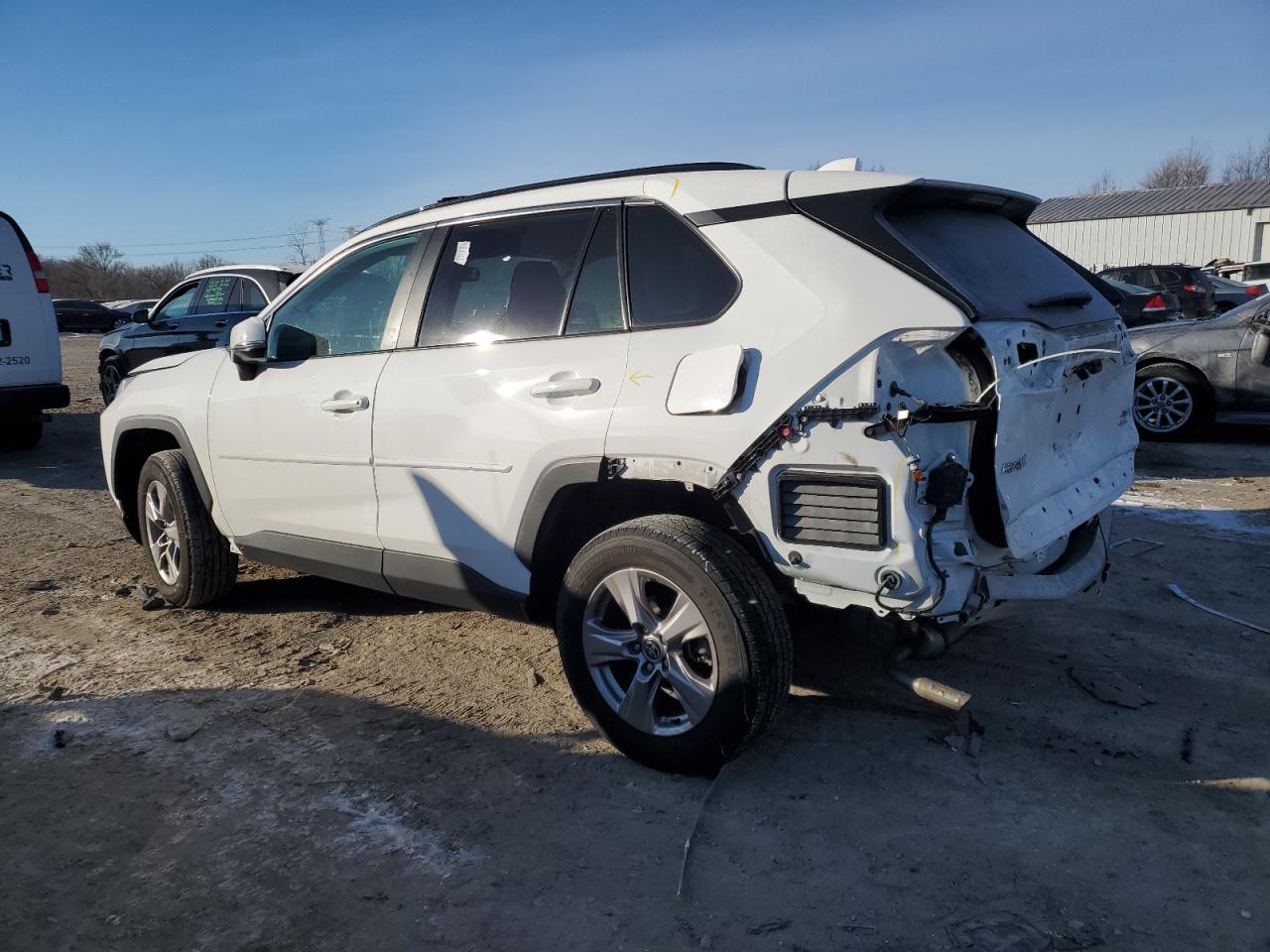 2022 Toyota RAV 4 VIN 2T3P1RFV8NC268883 Copart auction photo, rear end damage thumbnail 2