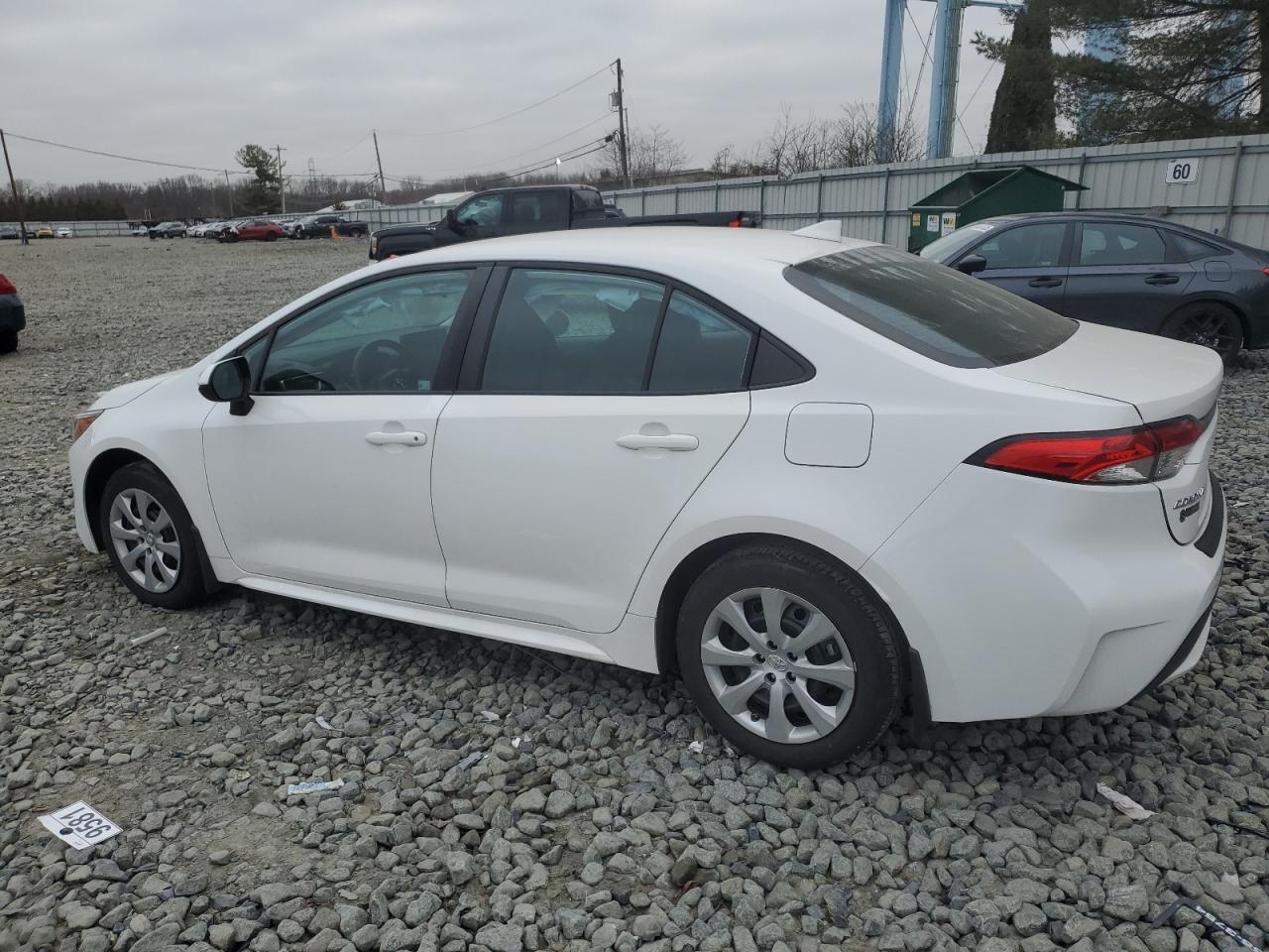 2022 Toyota Corolla VIN 5YFEPMAE2NP287969 Copart auction photo, side / minor dent/scratches damage thumbnail 2
