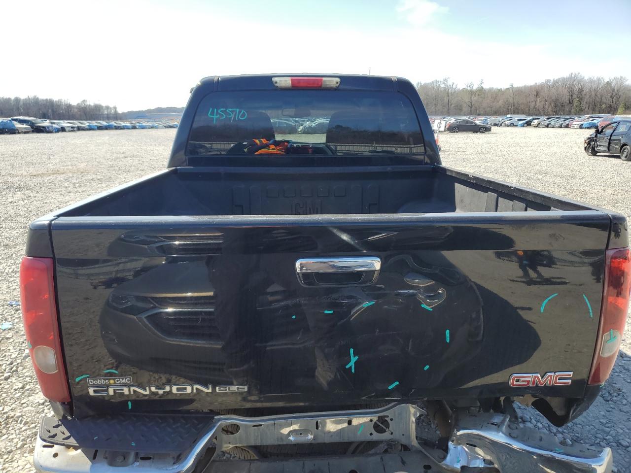 2012 GMC Canyon VIN 1GTH5MFE3C8146106 Copart auction photo, rear end damage thumbnail 6