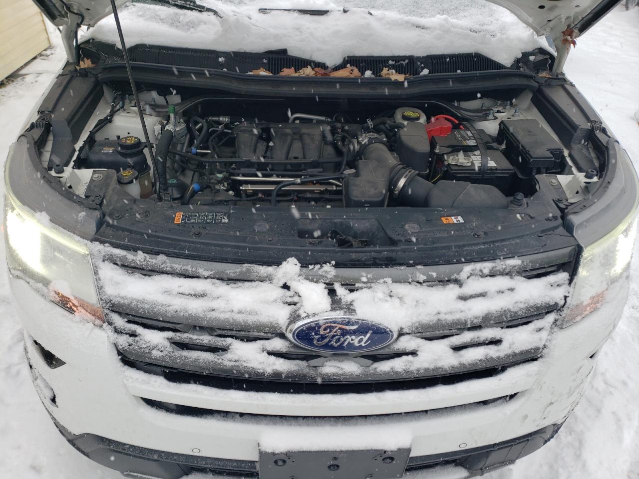 2019 Ford Explorer VIN 1FM5K8D88KGB04496 Copart auction photo, rear end / front end damage thumbnail 12