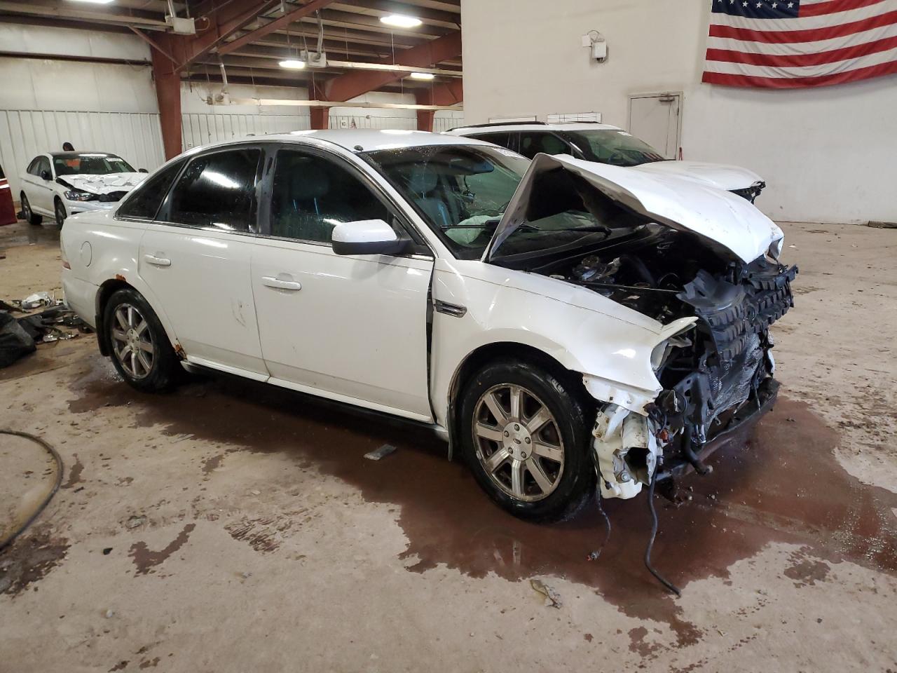 2008 Ford Taurus VIN 1FAHP24W48G180875 Copart auction photo, front end damage thumbnail 4