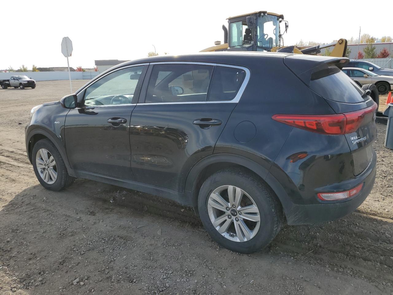 2019 KIA Sportage VIN KNDPMCAC7K7596716 Copart auction photo, front end / side damage thumbnail 2